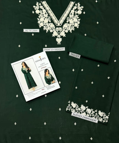 GRACE EMBROIDERY LAWN 2PC
