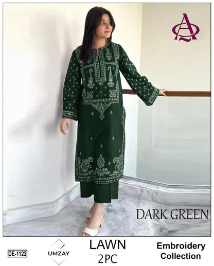 GRACE EMBROIDERY LAWN 2PC