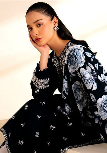 GRACE EMBROIDERY DHANAK 3PC UNSTICH