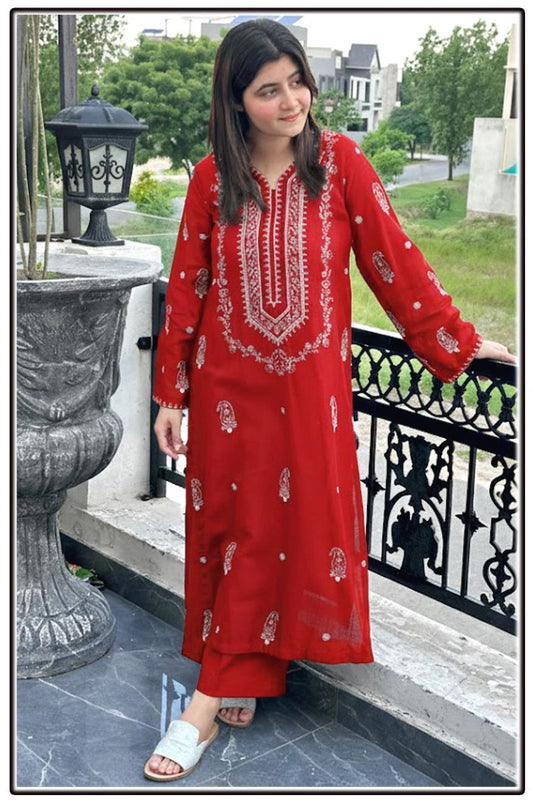 GRACE EMBROIDERY LAWN 2PC