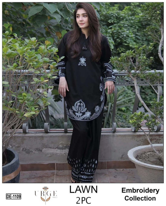 GRACE EMBROIDERY LAWN 2PC