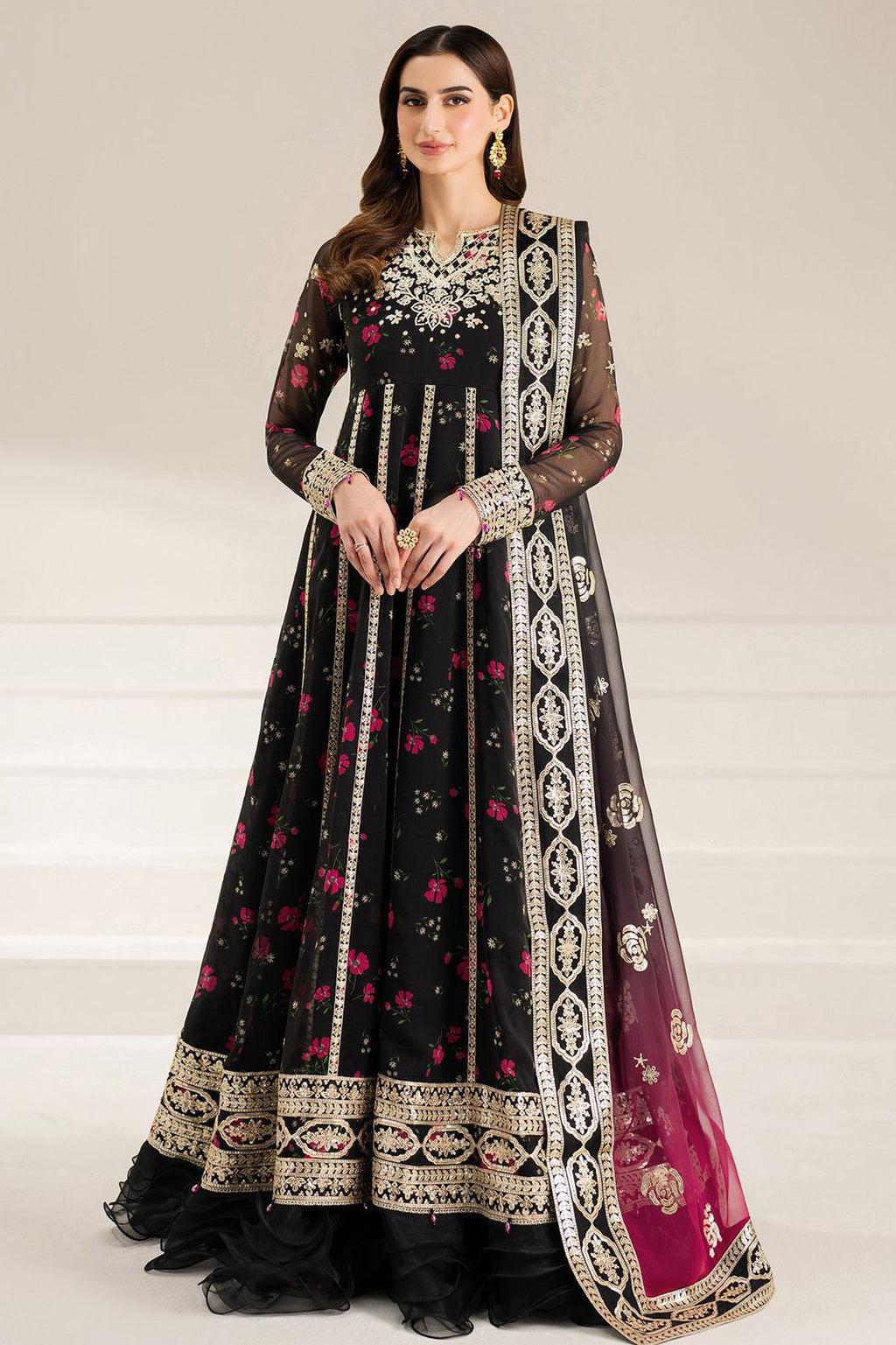 Fareesha Emb/Print Lawn 3Pc