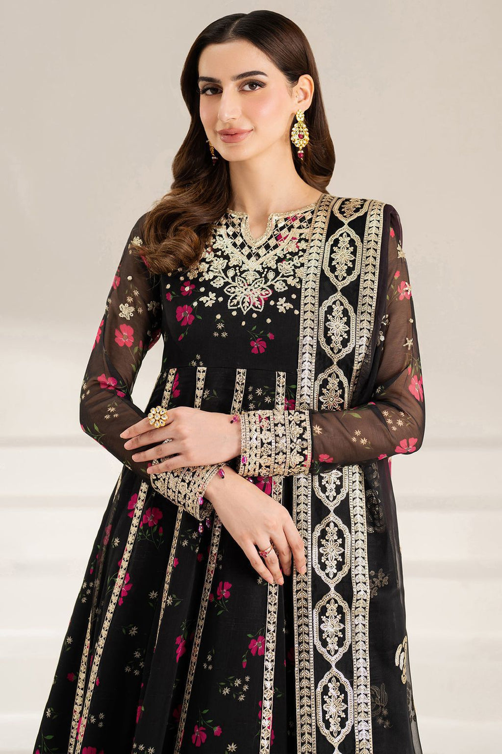 Fareesha Emb/Print Lawn 3Pc