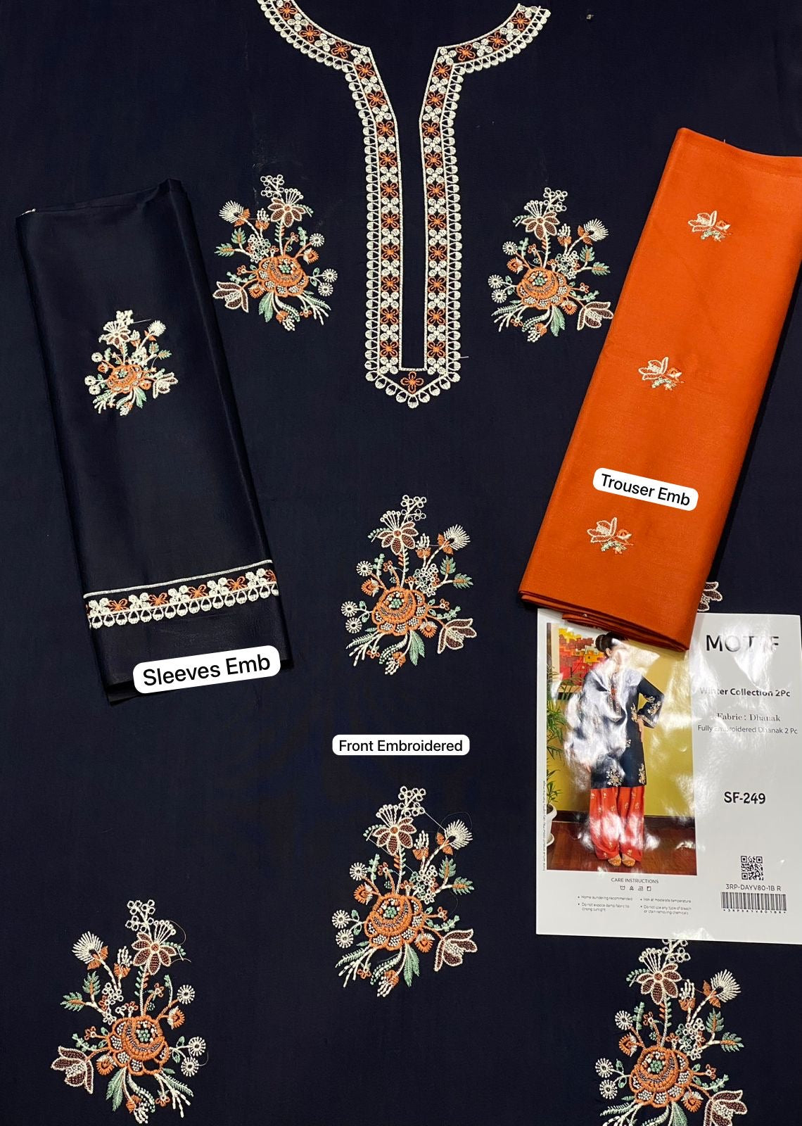 GRACE EMBROIDERY LAWN 2PC