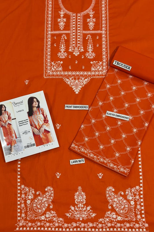 GRACE EMBROIDERY LAWN 2PC