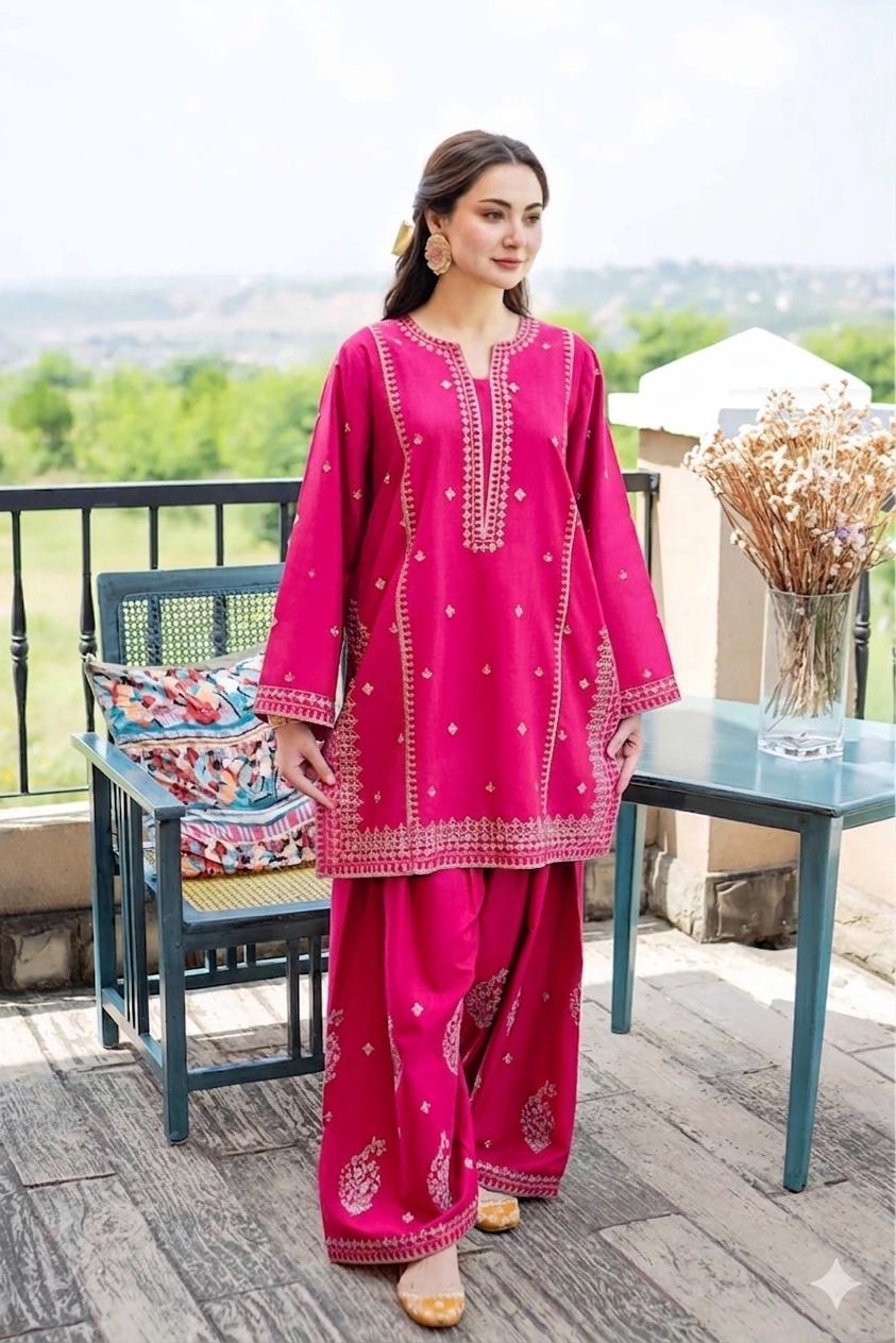 GRACE EMBROIDERY LAWN 2PC