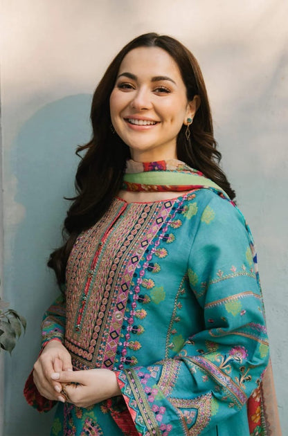 GRACE EMBROIDERY LAWN 3PC