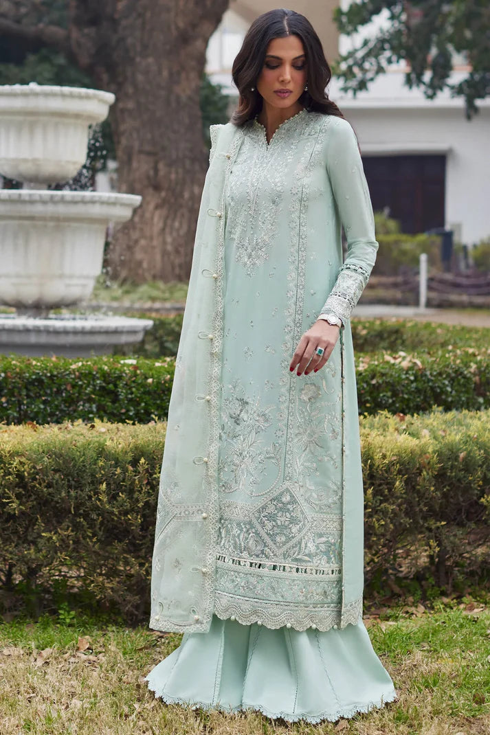 Luxury Full Embroidered Chikenkari Lawn Unstiched 3PC Suit