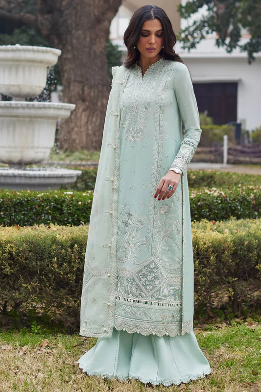 Grace-Luxury Full Embroidered Chikenkari Lawn Unstiched 3PC Suit