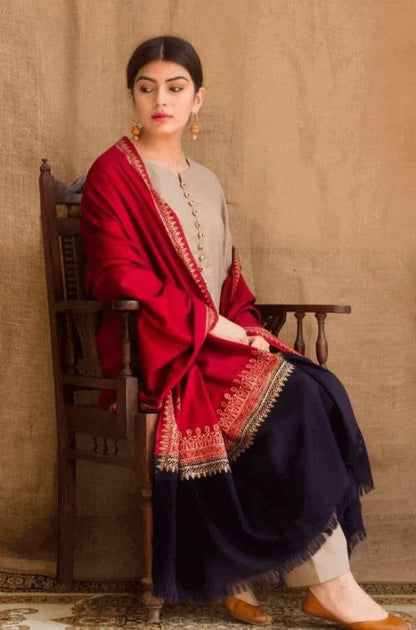 GRACE EMBROIDERY DHANAK 3PC UNSTICH