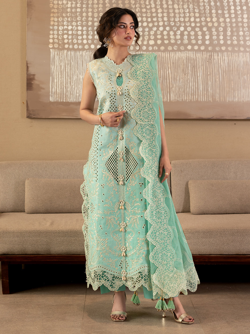 GRACE EMBROIDERY LAWN 3PC