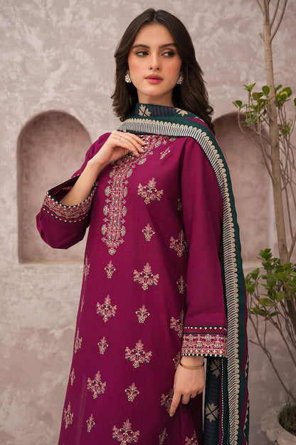 Grace-Luxury Full Embroidered Chikenkari Lawn Unstiched 3PC Suit