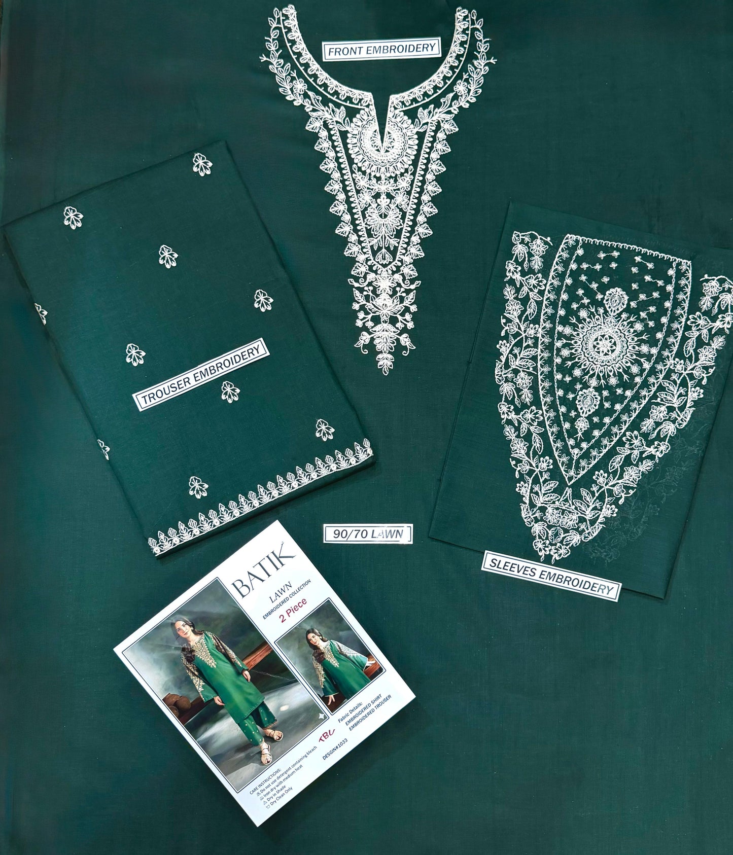GRACE EMBROIDERY LAWN 2PC