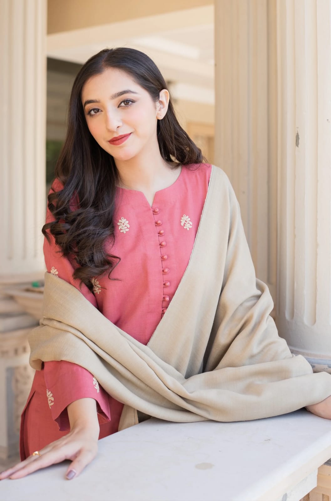 GRACE EMBROIDERY DHANAK 3PC UNSTICH