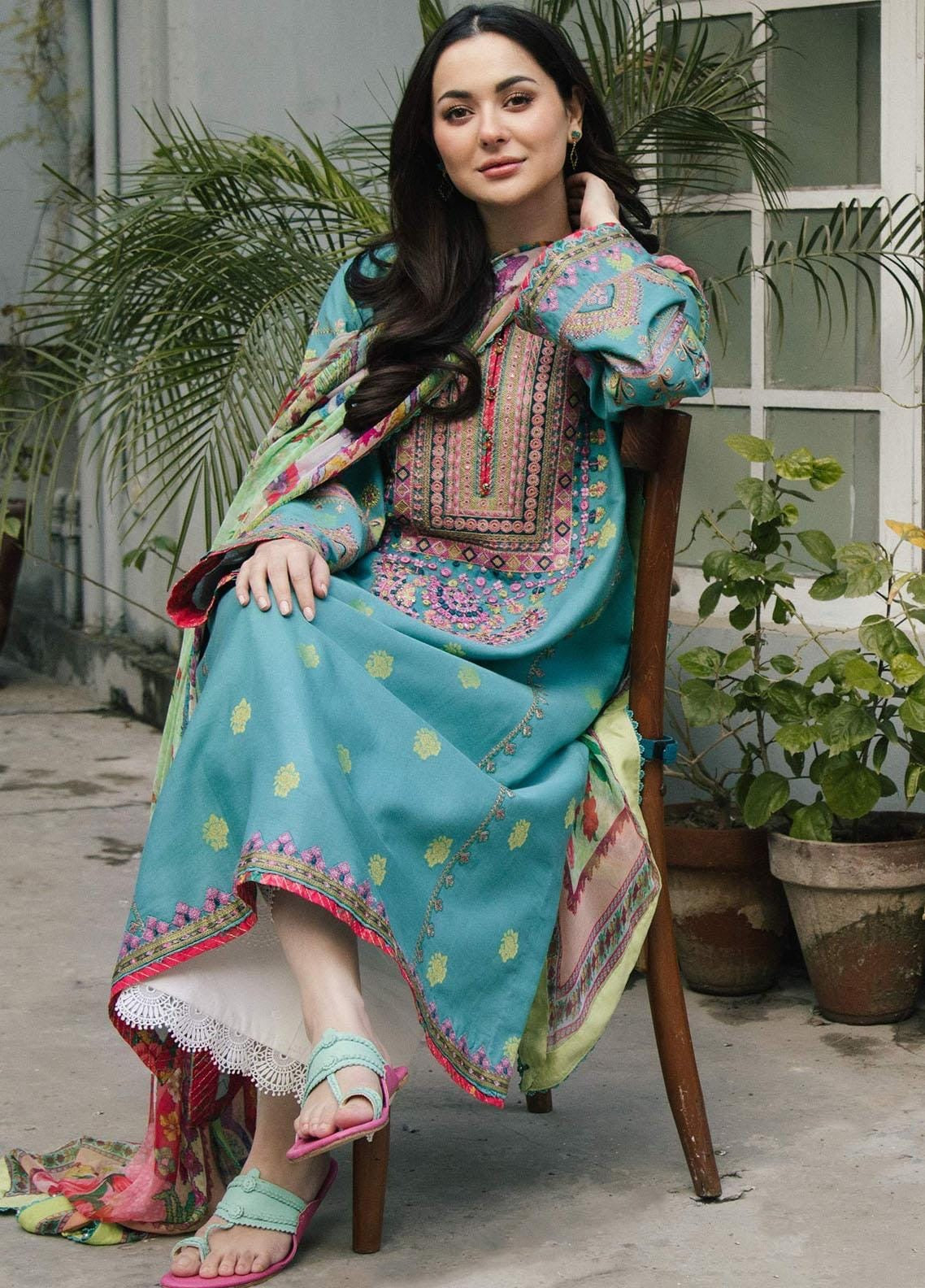GRACE EMBROIDERY LAWN 3PC