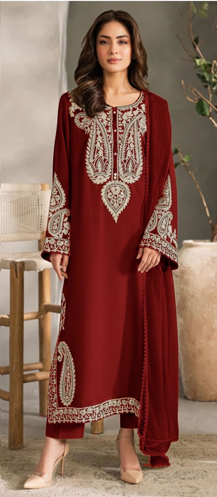 MIRANA EMBROIDERY LAWN 3PC