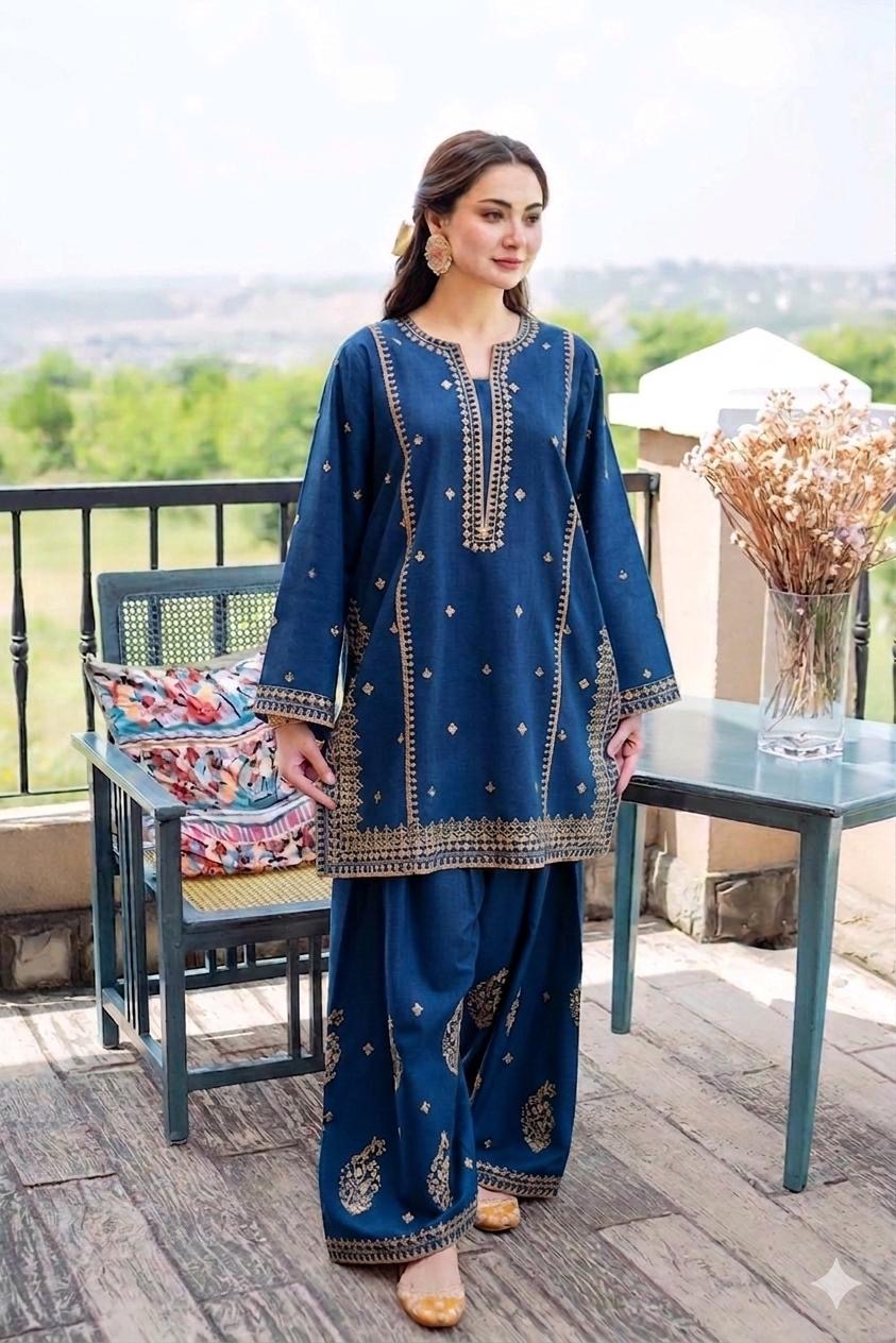 GRACE EMBROIDERY LAWN 2Pc
