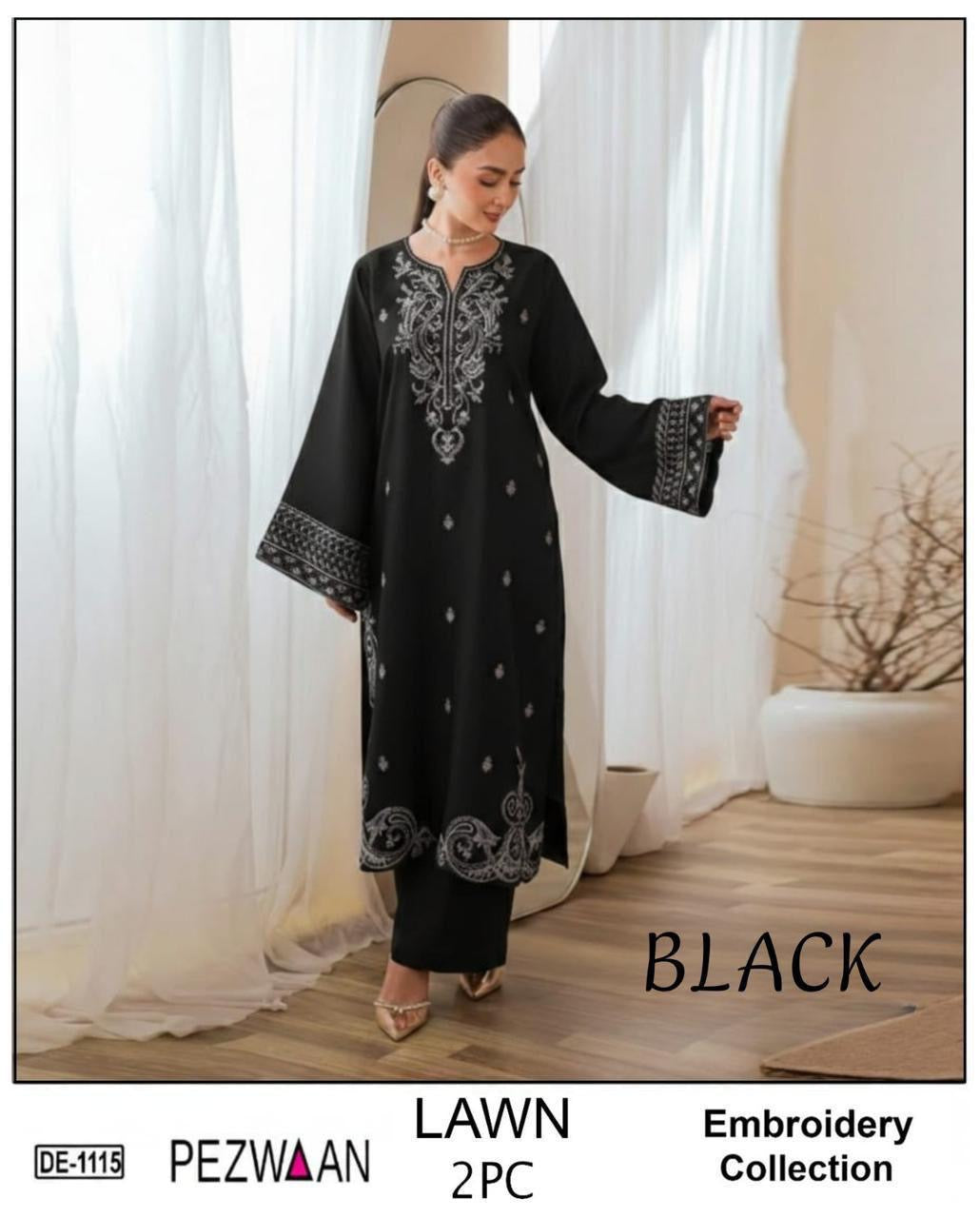 GRACE EMBROIDERY LAWN 2PC