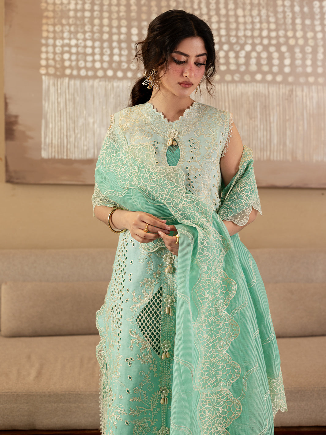 GRACE EMBROIDERY LAWN 3PC