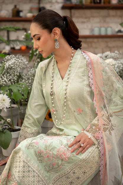 Grace Luxury Full Embroidered Chikenkari Lawn Unstiched 3PC Suit