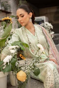 Grace-Luxury Full Embroidered Chikenkari Lawn Unstiched 3PC Suit