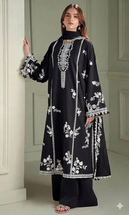 GRACE EMBROIDERY LAWN 3PC