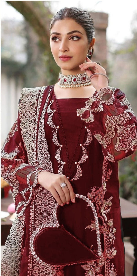 GRACE EMBROIDERY LAWN 3PC