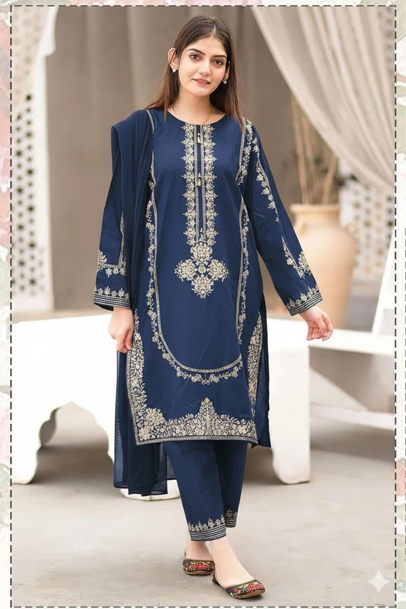 GRACE EMBROIDERY LAWN 2PC