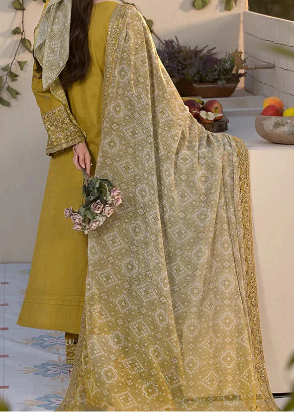 Ghani Luxury Full Embroidered Lawn Unstiched 3PC Suit