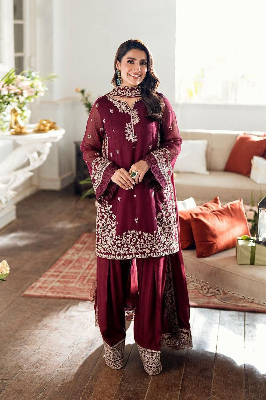 GRACE EMBROIDERY LAWN 3PC