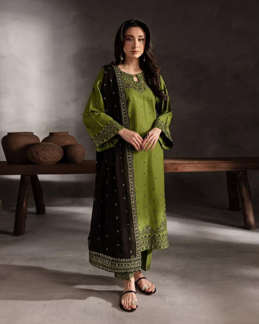 GRACE EMBROIDERY LAWN 3PC