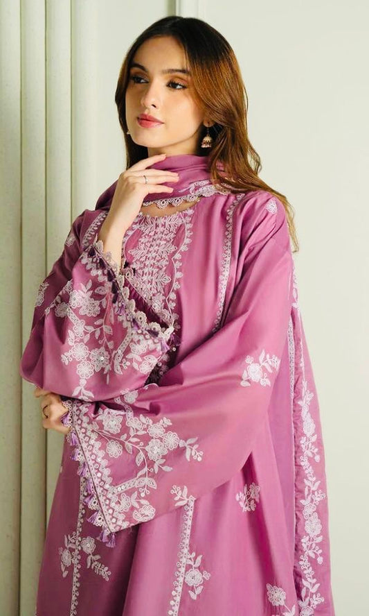 GRACE EMBROIDERY LAWN 3PC