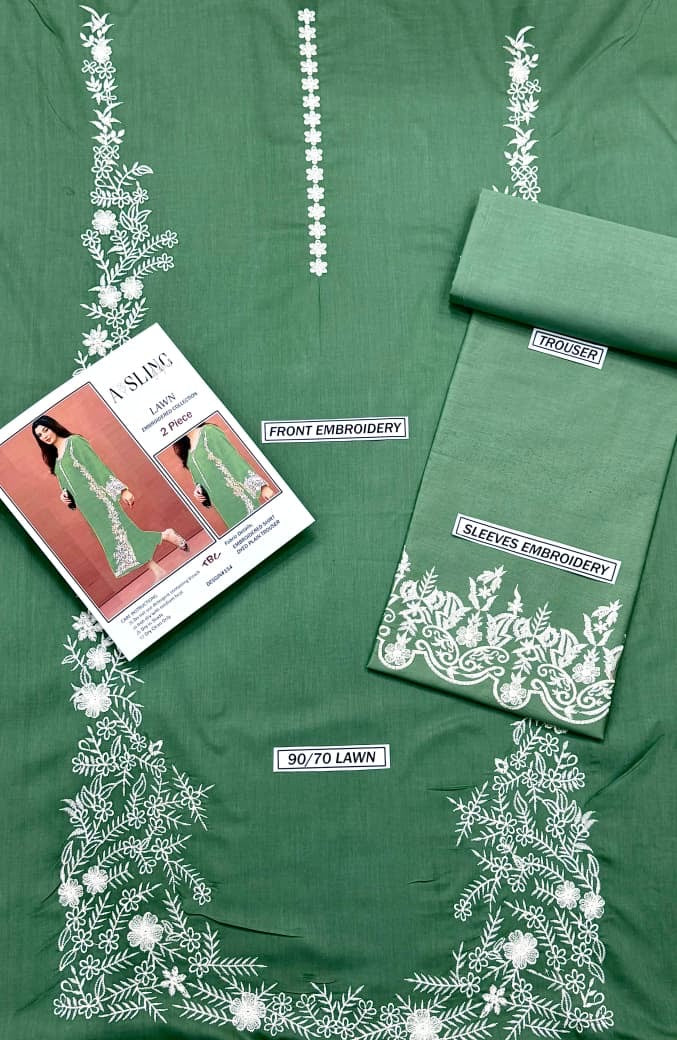 GRACE EMBROIDERED LAWN