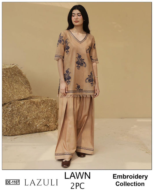 GRACE EMBROIDERY LAWN 2PC