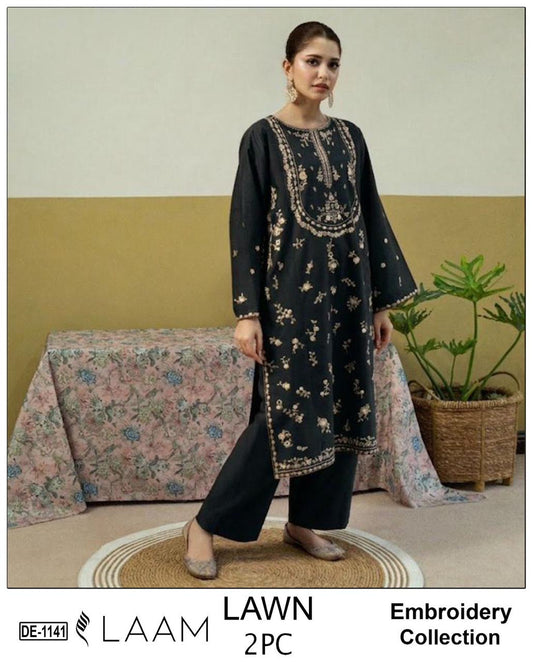 GRACE EMBROIDERY LAWN 2PC