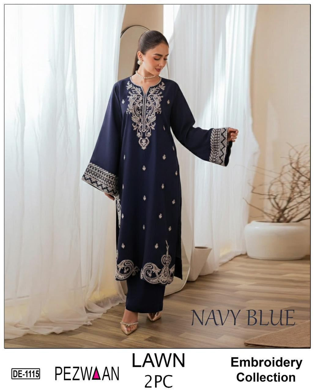 GRACE EMBROIDERY LAWN 2PC