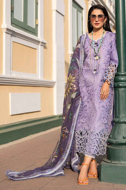 Grace-Luxury Full Embroidered Chikenkari Lawn Unstiched 3PC Suit