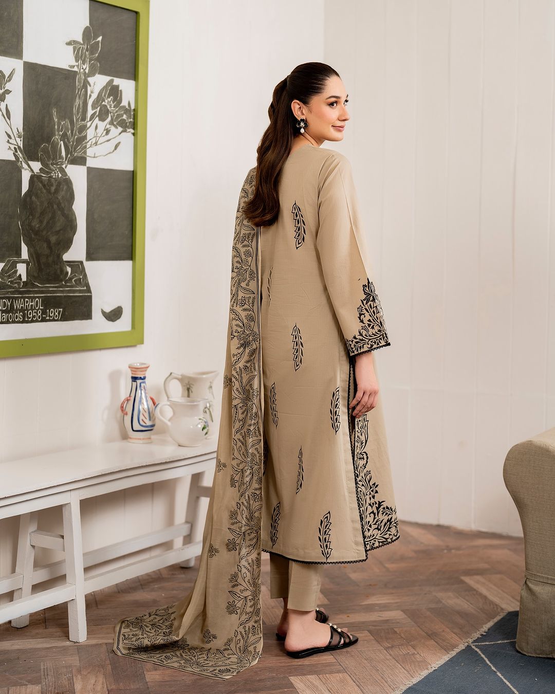 Lawn Embroidered 3Piece Stitched