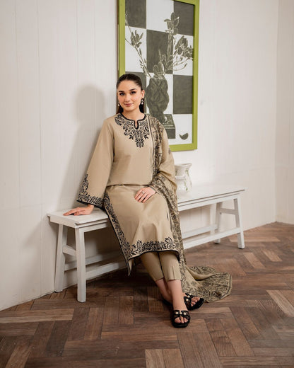 Lawn Embroidered 3Piece Stitched