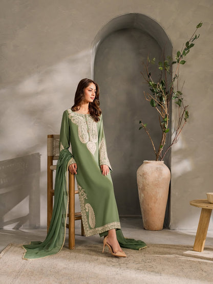 Lawn Embroidered 3Piece Stitched
