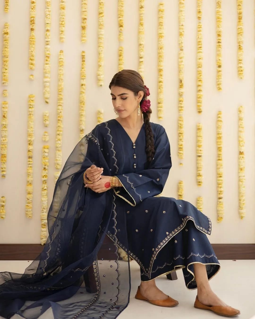 Lawn Embroidered Stitched 3Piece
