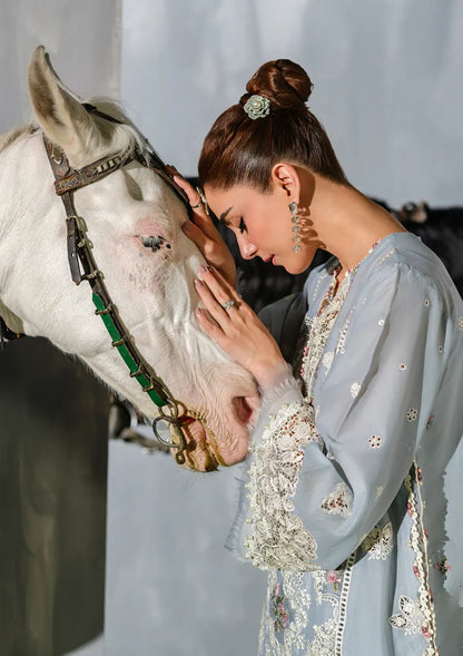 Grace Luxury Full Embroidered Chikenkari Lawn Unstiched 3PC Suit