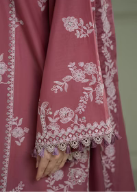 Grace-Luxury Full Embroidered Lawn Unstiched 3PC Suit