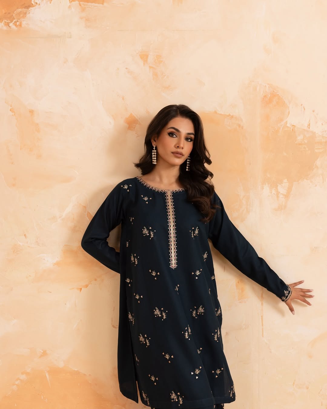 Lawn Embroidered Stitched 2Piece