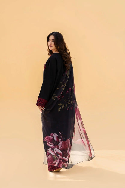Lawn Embroidered Stitched 3Piece
