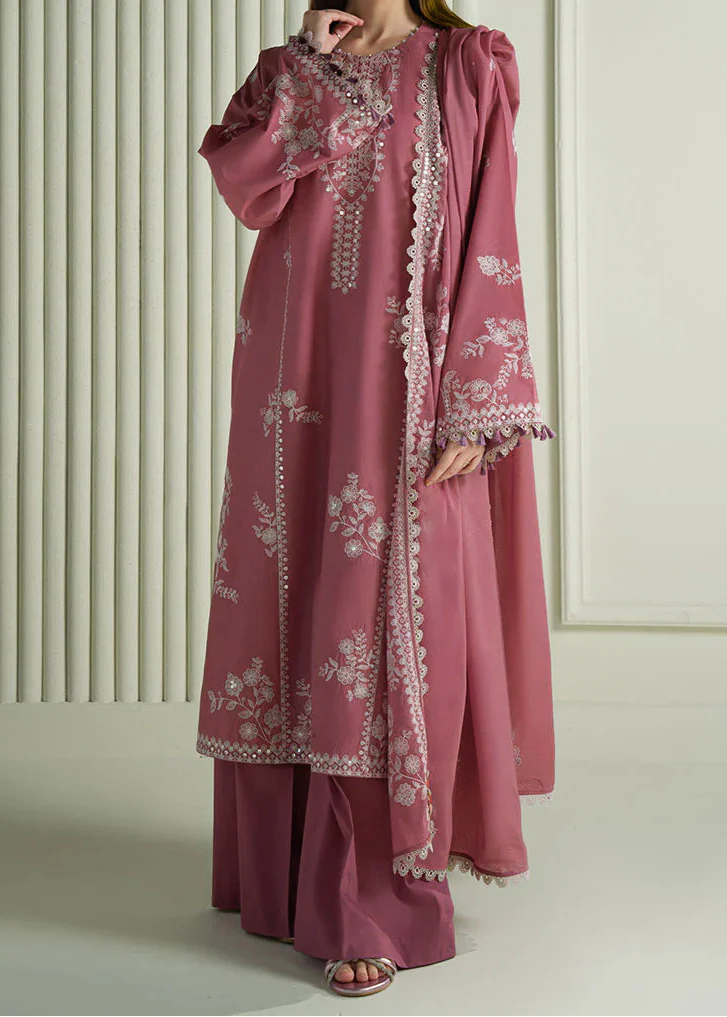 Grace-Luxury Full Embroidered Lawn Unstiched 3PC Suit