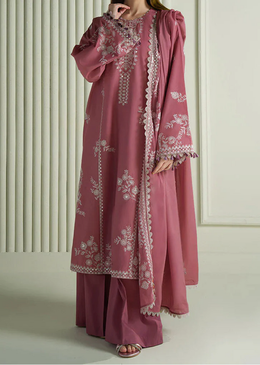 Grace-Luxury Full Embroidered Lawn Unstiched 3PC Suit