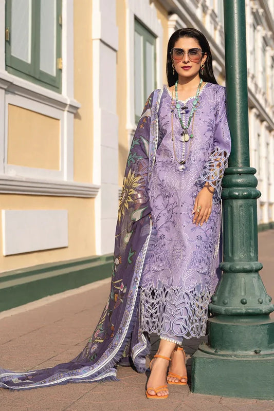 Grace- Luxury Full Embroidered Chikenkari Lawn Unstiched 3PC Suit