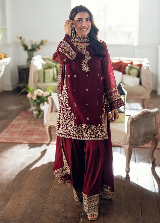 Veezal - 3PC EMBROIDERED LAWN SUIT