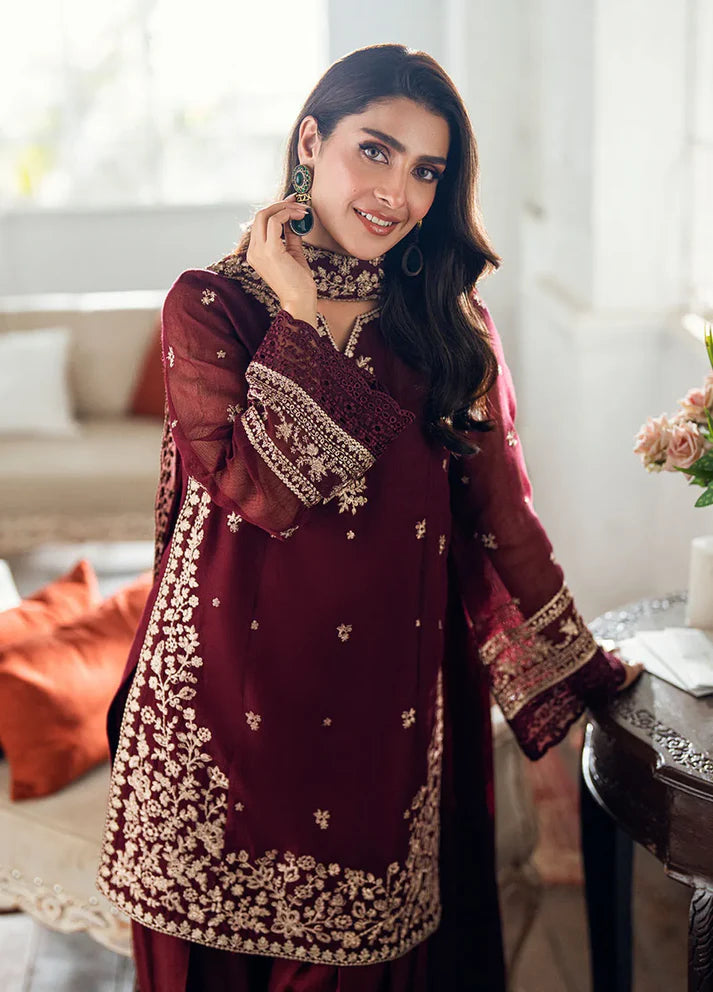 Veezal - 3PC EMBROIDERED LAWN SUIT